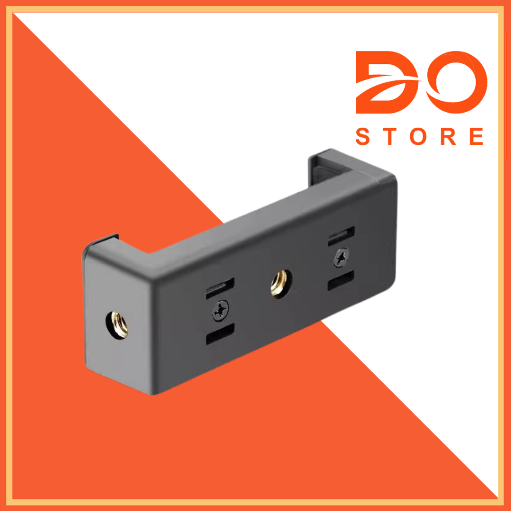 Đầu Kẹp Điện Thoại Gắn Tripod Cao Cấp Chân Máy Ảnh Giá Đỡ Điện Thoại Hai Chiều Kết Nối Với Chân Máy Ảnh DO STORE