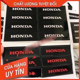 Tem chữ honda dán rổ xe (1chữ) (1)