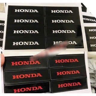 Tem chữ honda dán rổ xe (1chữ) (1)