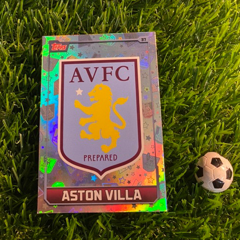 [ CHÍNH HÃNG ] - LOGO - TOPPS MATCH ATTAX EPL 2015/2016 - ASTON VILLA