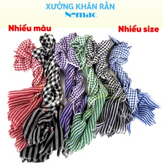 Khăn rằn Nam bộ truyền thống kích thước lớn nhiều size nhiều màu / Khăn đi phượt Nomac du lịch, tình nguyện / Album 17