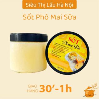 [HN] Sốt Phô Mai Sữa 500g - Sốt Phô Mai Bỏ Lò, Chấm Thịt Nướng, Nướng Bánh Mì, Hải Sản - Siêu Thị Lẩu & Đồ Nướng