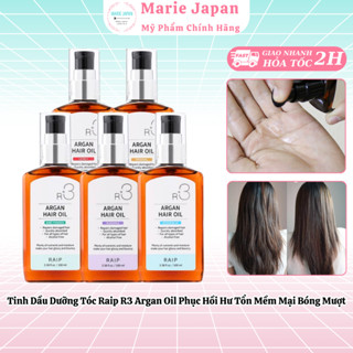 Tinh Dầu Dưỡng Tóc Raip R3 Argan Oil Phục Hồi Hư Tổn Giúp Tóc Mềm Mại Bóng Mượt 100ml Hàn Quốc