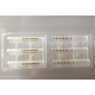 Ống thủy Socorex chính hãng dùng trong thú y, mã TP 12, vạch chia rõ ràng và chính xác