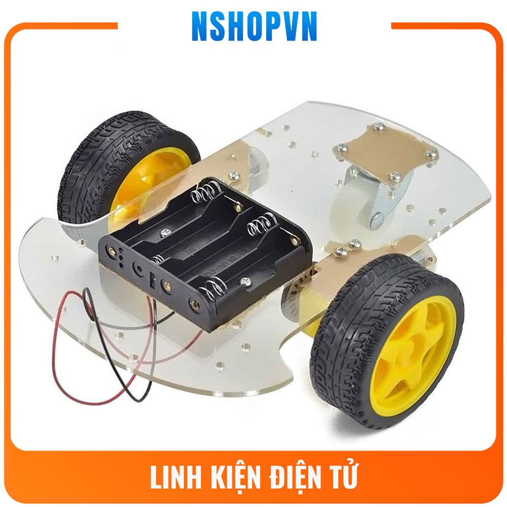 Bộ khung xe robot 3 bánh