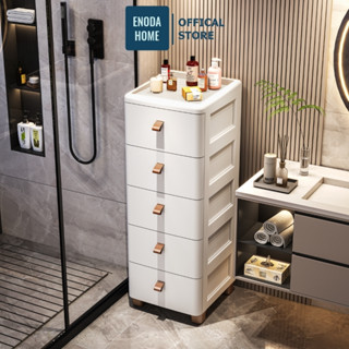 Tủ Nhựa Đựng Đồ Đa Năng ENODA HOME, Có Ngăn Kéo, Tủ Khe Hẹp Tiện Dụng Cho Gia Đình TUN014