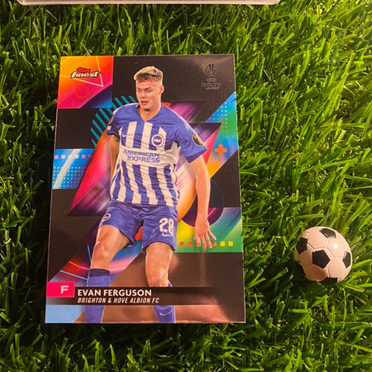 [ CHÍNH HÃNG ] - TOPPS FINEST 2024 - EVAN FERGUSON (BRIGHTON)