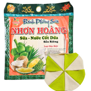 Bánh phồng sữa khoai mì - bánh tráng sữa nước cốt dừa đặc sản miền Tây thơm ngon Nhơn Hoàng