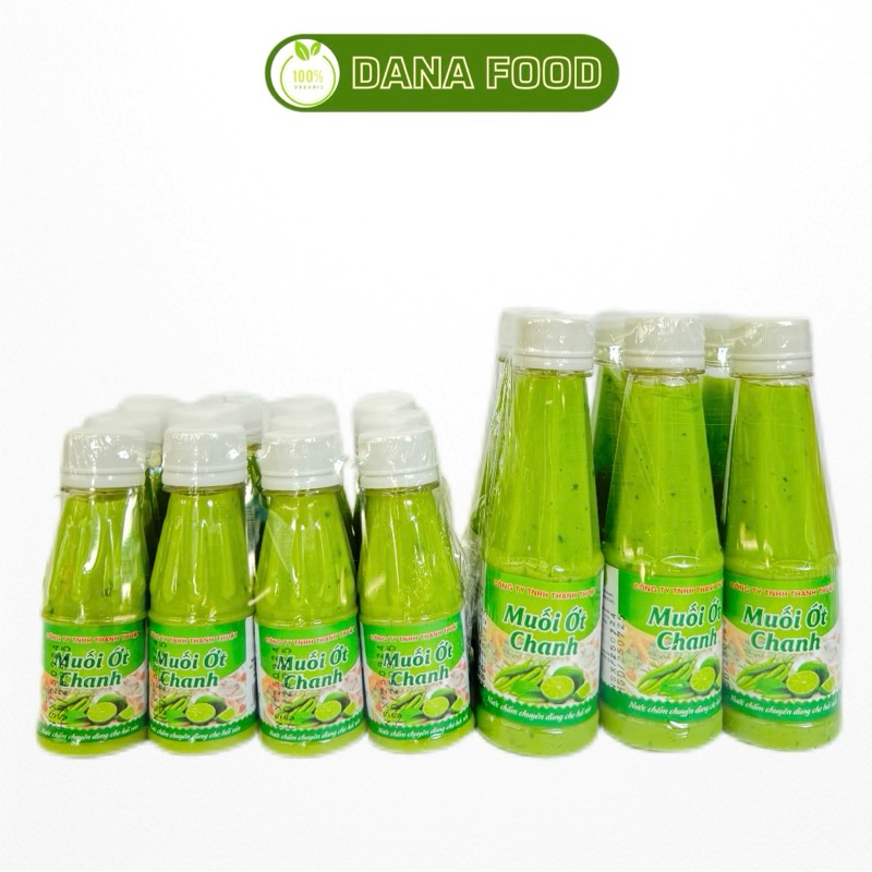 Muối ớt chanh lốc 12chai, sỉ lốc nhỏ và lớn