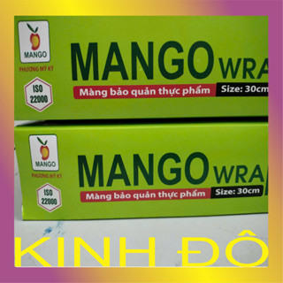 2 cuộn màng bọc thực phẩm ngang 30cm dài 5 mét _kinh đô