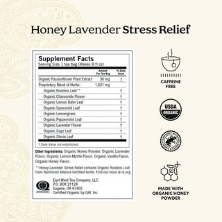 Trà Hữu Cơ Yogi Stress Relief, Giúp Thư Giãn