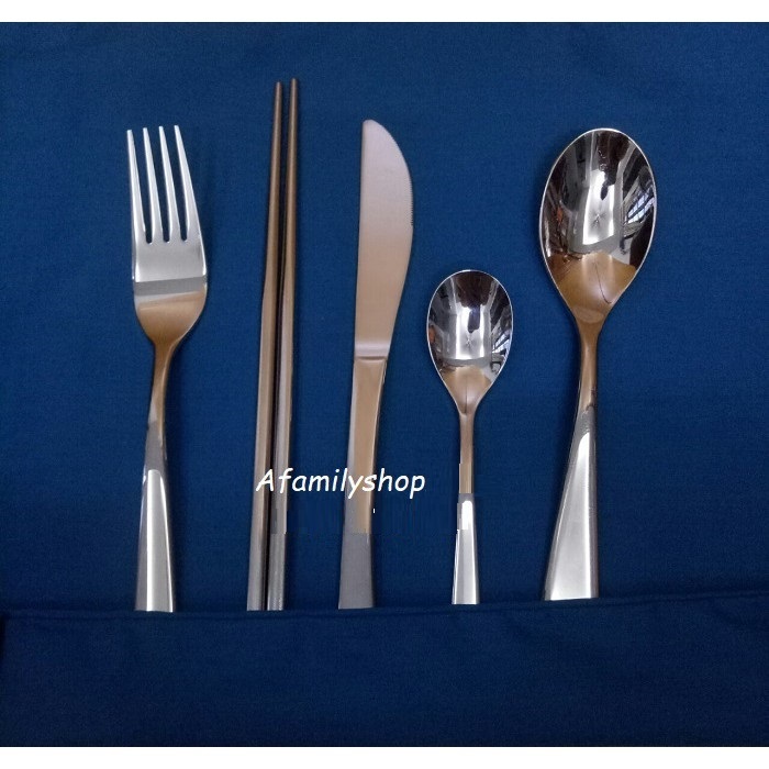 Bộ 5 dao đũa thìa dĩa 5 món cao cấp