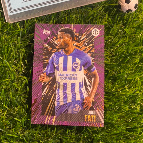 [ CHÍNH HÃNG ] - TOPPS GOLD 2024 - ANSU FATI (BRIGHTON)