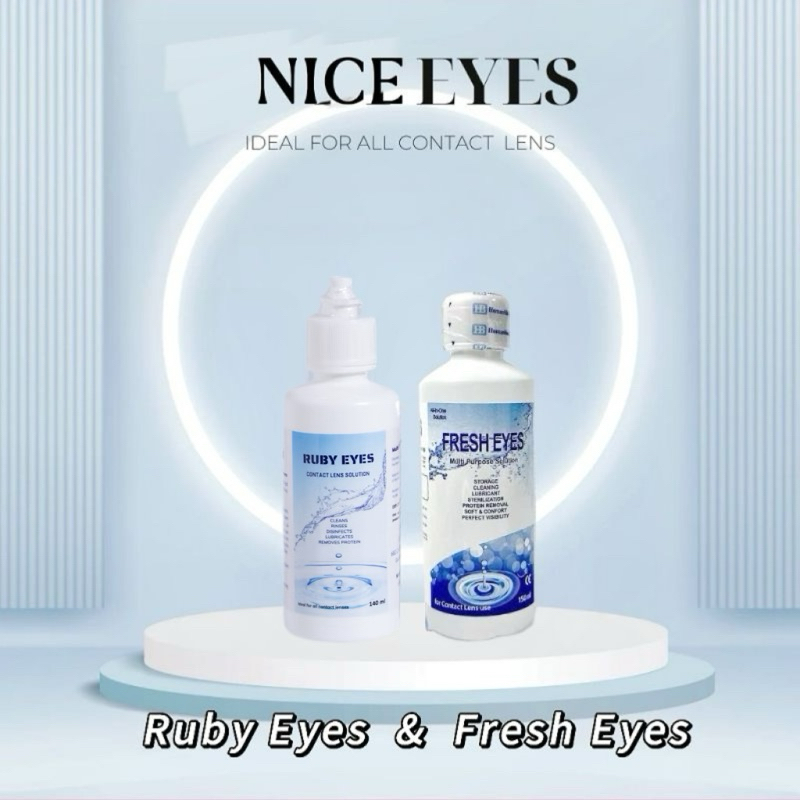 NƯỚC NGÂM LENS FRESH EYES , RUBY EYES và NHỎ MẮT LENS CHUYÊN DỤNG TỐI ƯU
