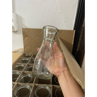 Combo 10 Lọ hoa mini thủy tinh/ Bình cắm hoa thủy tinh tặng kèm dây dừa trang trí