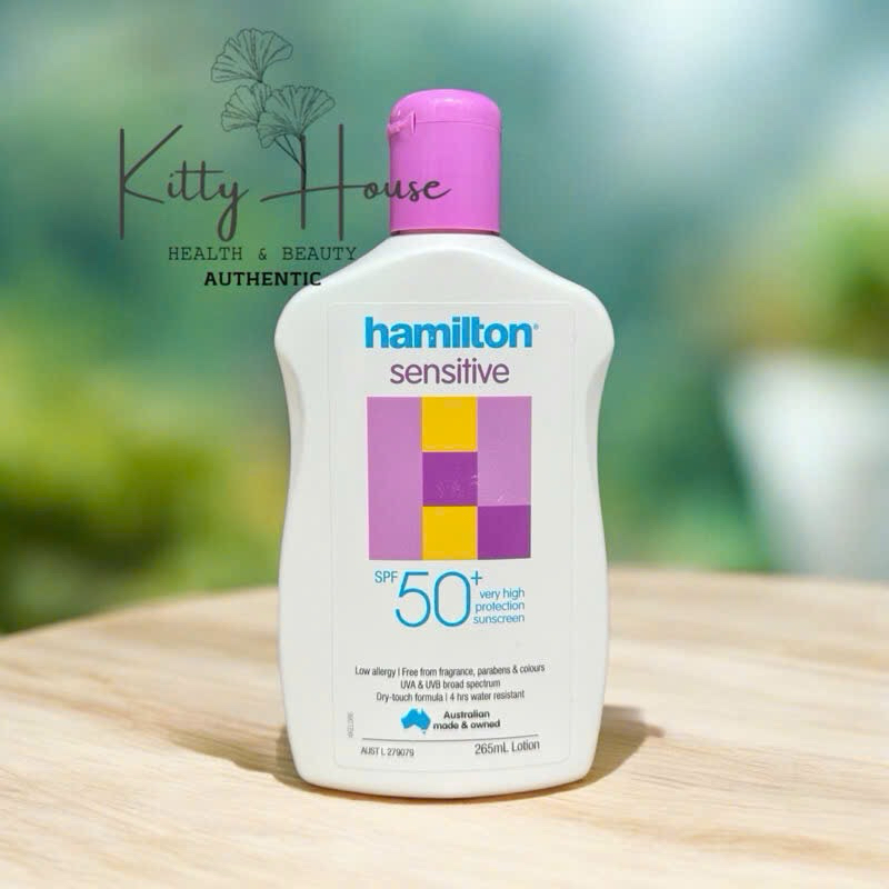Kem chống nắng Hamilton Sun Spf50+ Sensitive Lotion chai 265ml