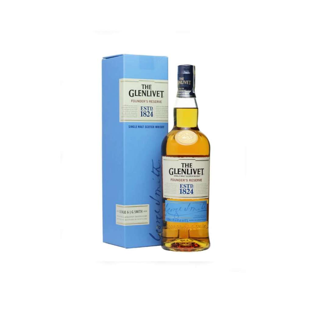 Hộp rượu Scotch Whisky Glenlivet Founder's Reserve 1824