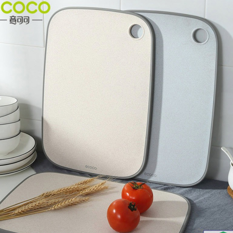 Thớt nhựa Ecoco E1805 làm từ rơm lúa mì phong cách Bắc Âu