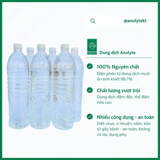 Nước Anolyte - Nước A  Dung dịch sát khuẩn Anolyte - Combo 6 chai 1,5lit