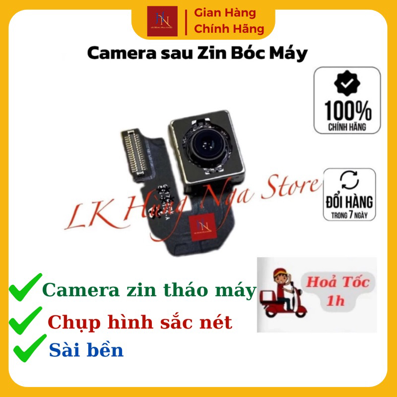 Camera Sau Dành Cho 6 6 s 6 p 6 sp Zin Bóc Máy Chính Hãng Chụp Hình Sắc Nét Chất Lượng Cao LK HÙNG NGA STORE