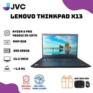 Laptop xách Tay giá rẻ lenovo ThinkPad x13 Ryzen 5 pro 4650U Ram 8GB SSD 256GB