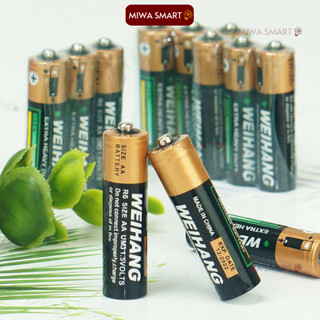 Vỉ 2 Viên Pin AA Pin Con Thỏ, Pin tiểu AA  Miwa Smart