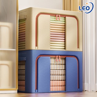 Túi Đựng Quần Áo Khung Thép 110L Đa Năng Hộp Đựng Quần Áo Chăn Màn Cao Cấp Loại To Tiện Lợi hộp Vải contton