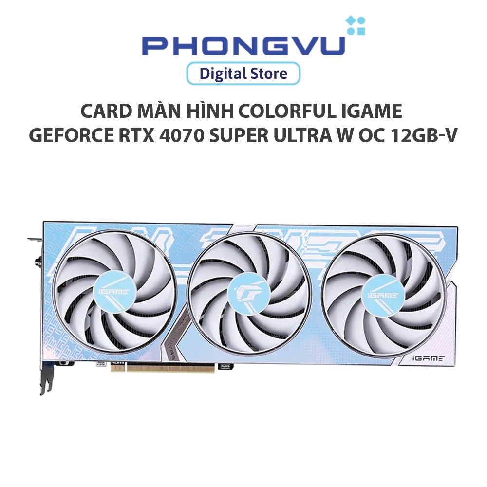Card Màn Hình Colorful iGame GeForce RTX 4070 SUPER Ultra W OC 12GB-V - Bảo hành 36 tháng