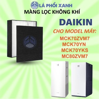 Màng lọc không khí Daikin MCK70ZVM7, MCK70YN, MCK70YKS, MC80ZVM7, Màng than, màng hepa, màng lọc bụi