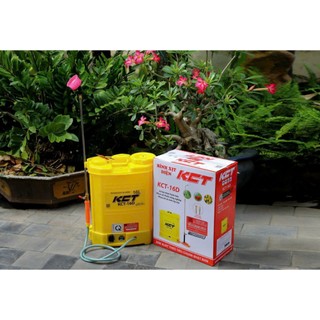 Máy xịt điện kct 16d, bình xịt điện 16l