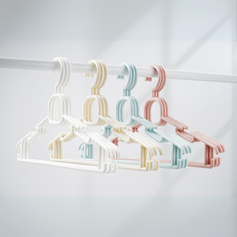 SET 10 Móc áo vuông KAICHI người lớn cao cấp, dày dặn, chịu lực tốt