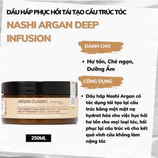 DẦU HẤP NASHI ARGAN DEEP INFUSION 250ML 500ML