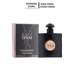  Nước hoa Nữ mini YSL Black Opium EDP 7.5ml Hương thơm ngọt ngào đầy mê hoặc quyến rũ 
