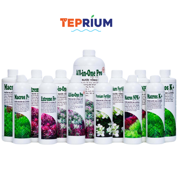 Phân Nước THUYSINHAZ, Premium Fertilizer, Macros NPK+, Macros K+, All in One Pro, Extreme Trace, Ext