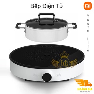 Bếp Điện Từ Xiaomi Mijia - Combo Bếp Từ Xiaomi + Nồi Lẩu Đi Kèm Công Suất 2100W