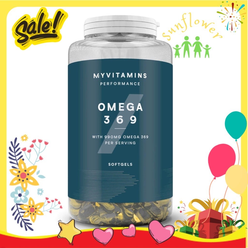 Viên uống Omega 369 Myvitamins 120 Viên