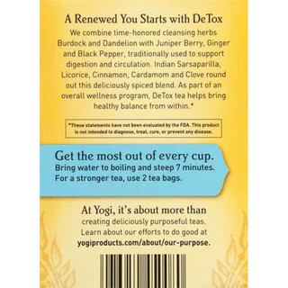 Trà Hữu Cơ Yogi Detox