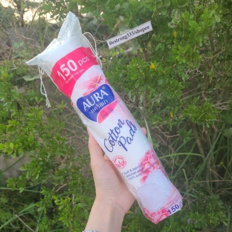Bông Tẩy Trang Aura 150 Miếng