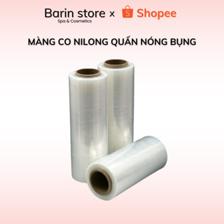 Màng Co PE 1 Cây Bọc Hàng Hóa, Quấn Bụng Giảm Béo Tắm Trắng. Cuộn Nilon Ủ Tê