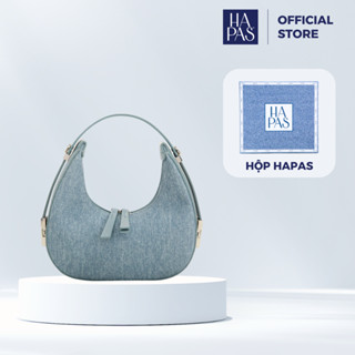 Túi Xách Nữ HAPAS Đeo Vai Đeo Chéo Belle Bag Hobo Đáy Tròn Size 22 - TDV221019 - Túi Chính Hãng