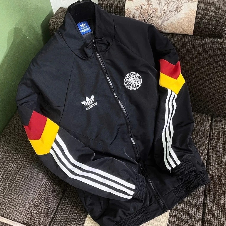 Áo Khoác Gió Nam A Đi Đát Đội Tuyển Đức Siêu Chất - Áo Khoác Gió Nam Nữ A Đi Đát Thêu 100% Logo Siêu