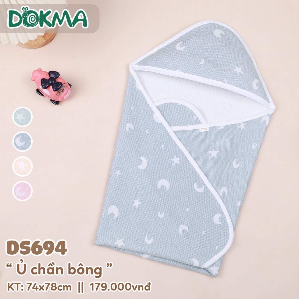Chăn ủ trần bông Dokma DS694