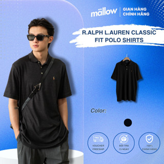 Áo polo nam nữ R.ALPH L.AUREN CLASSIC FIT logo ngựa nhỏ vải mềm mịn