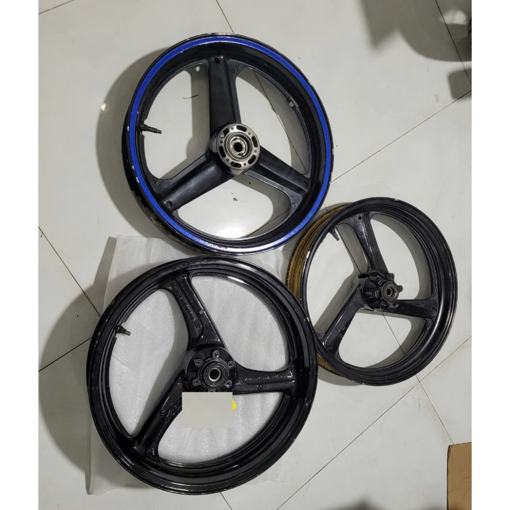 Mâm trước Vành trước Honda CB400 R17 2.5 - 3.0 - 3.5 cho xe PKL dùng lốp từ 90-150 Hàng Nhật