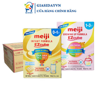   2027  Thùng  Sữa Meiji Thanh NHẬP KHẨU Nhật Số 0  0-1  Số 9  1-3  Sữa Bột Công Thức Hộp 20 Thanh 