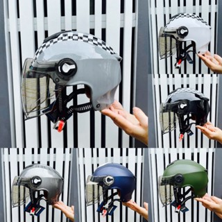 Nón Bảo Hiểm Nửa Đầu NAPOLI N011 Kính Dài Che Hết Mặc/Bảo Hành 12 Tháng.