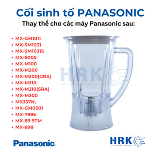 Cối xay sinh tố PANASONIC, Panasonic model MX-GM1011, MX-800S phụ tùng thay thế.