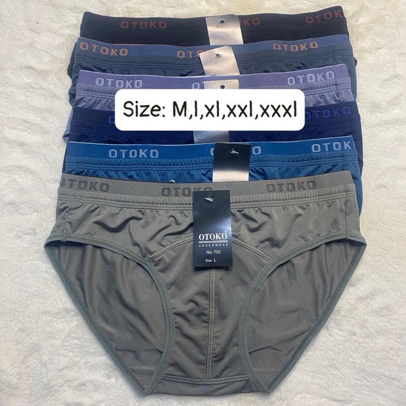 Set 6 Quần lót nam thun lạnh, quần sịp nam chất êm mền mát