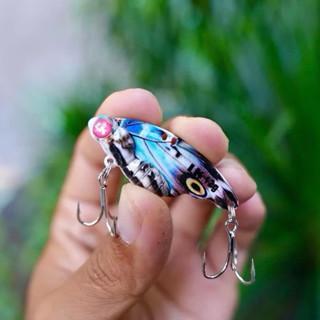 Mồi Câu Lure Cá Sắt Cánh Bướm LK Hoà Action rung lắc mạnh 9gr 12gr Độ Hút Cá Cao Đồ Câu Tuấn