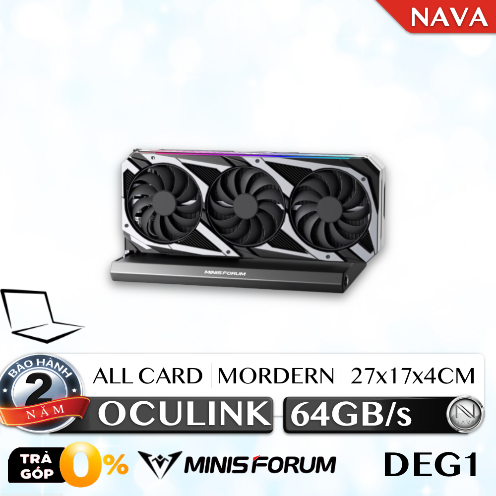 eGPU DEG1 Oculink Minisforum FullBox, Chưa Gồm Card Vga Và Nguồn PSU | BigBuy360 - bigbuy360.vn